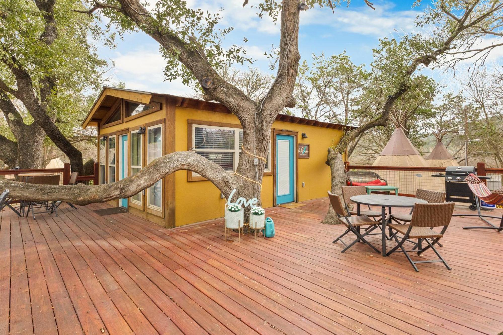 La Pluma Retreat Vila New Braunfels Exterior foto